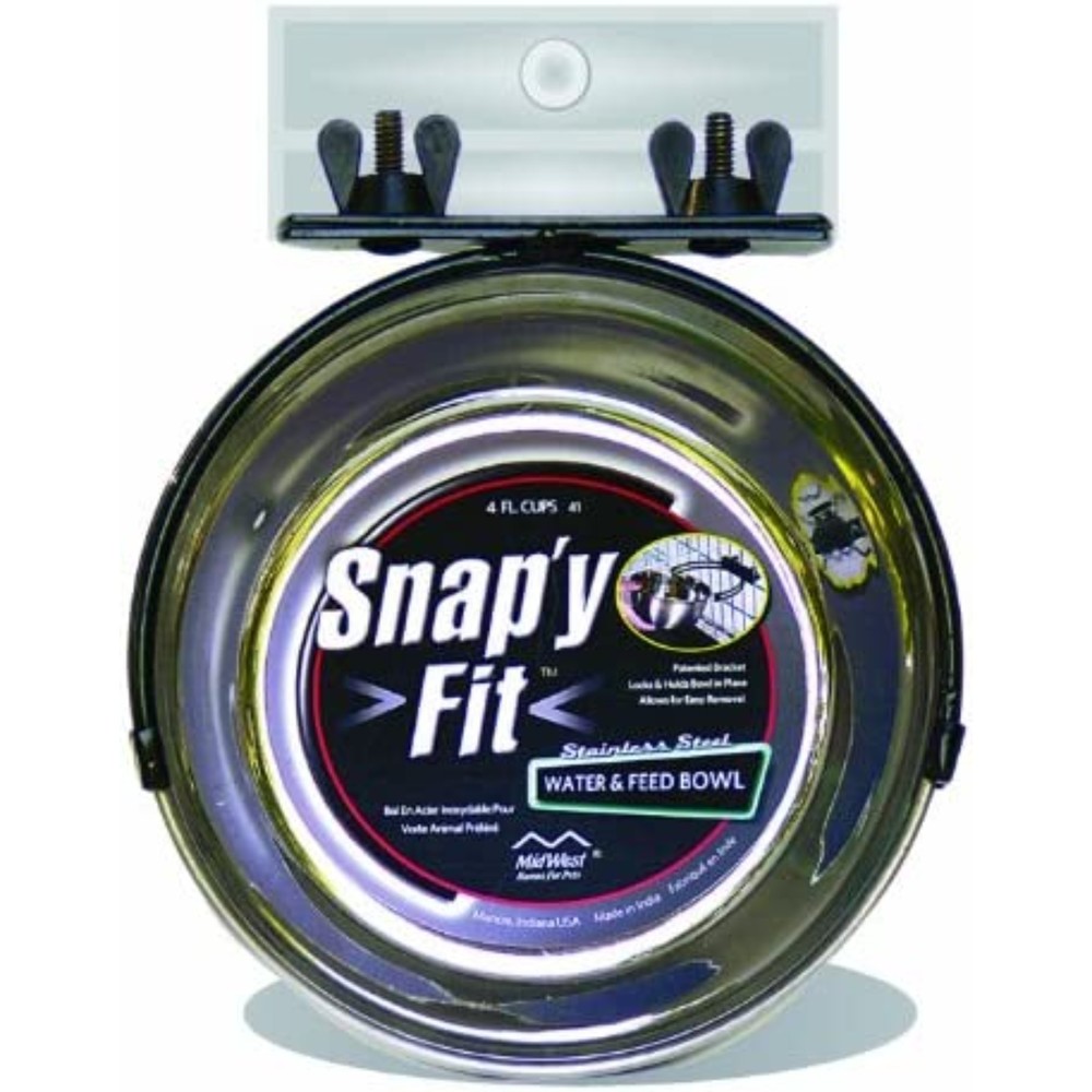 SET OF 2 MIDWEST CONTAINER "SNAP Y FIT BOWL" 1 QUART